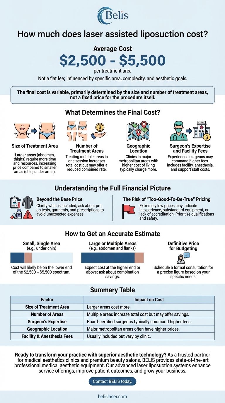 レーザー脂肪吸引の費用はどのくらいですか？パーソナライズされた料金見積もりを入手しましょう ビジュアルガイド
