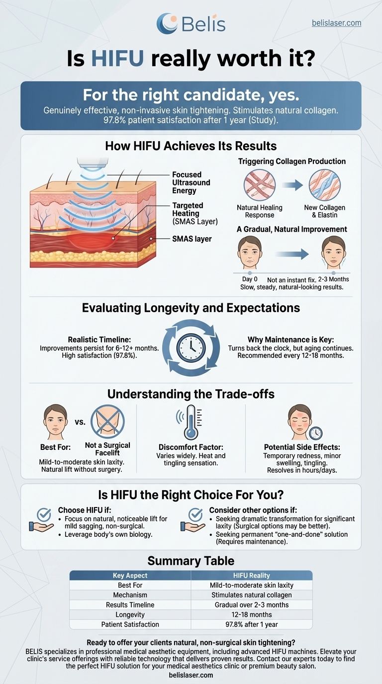 HIFUは本当に価値があるのか？手術なしで自然な肌の引き締めを実現 ビジュアルガイド