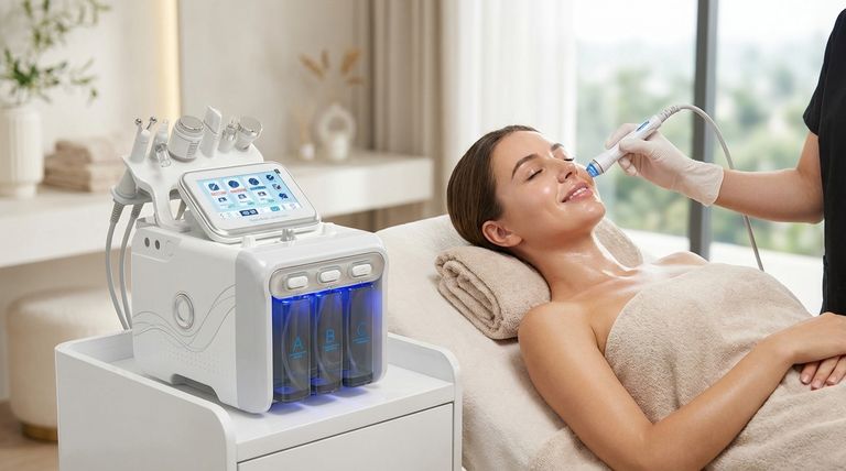 하이드라페이셜 기계의 결과는 무엇인가요? 즉각적으로 빛나고 촉촉한 피부를 만드세요