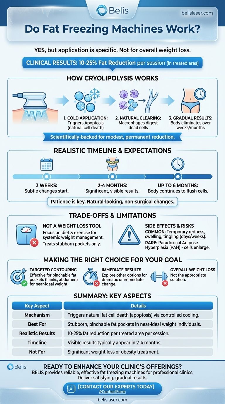 ¿Funcionan las máquinas de criolipólisis? Una guía realista sobre los resultados del contorno corporal Guía Visual