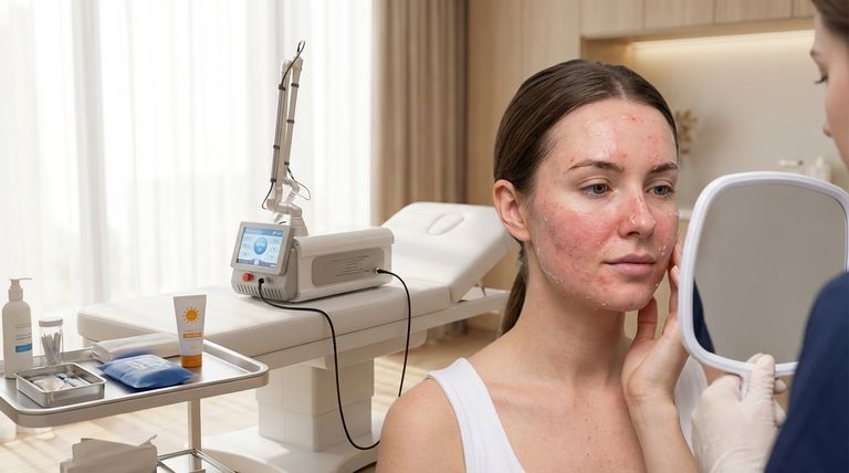 Como ficará meu rosto após um laser de CO2? Sua Linha do Tempo Completa de Recuperação