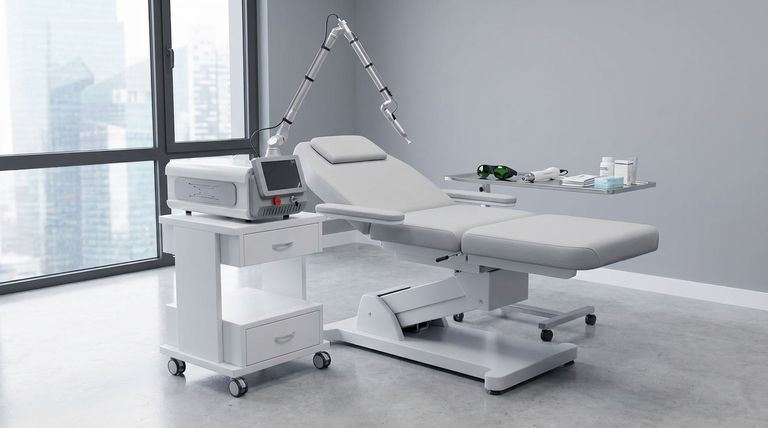 ما هو استخدام جهاز ليزر ثاني أكسيد الكربون الجزئي (Fractional CO2)؟ دليل لتجديد البشرة المتقدم