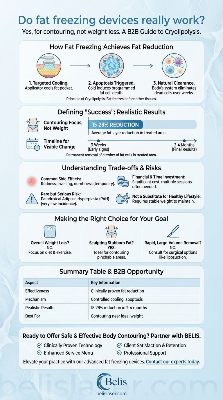 지방 냉각 장치는 실제로 효과가 있나요? 비침습적 지방 감소에 대한 임상적으로 입증된 가이드 시각적 가이드