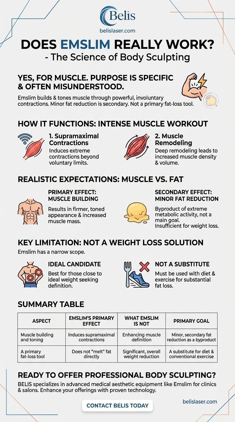 Emslim funziona davvero? Sì, per scolpire i muscoli, non solo per bruciare i grassi Guida Visiva