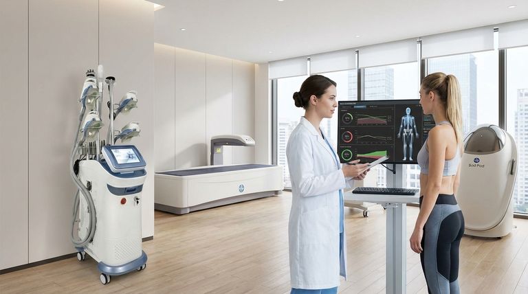 Come funziona una macchina per la scansione del grasso corporeo? Una guida alle tecnologie DEXA, BIA e Bod Pod