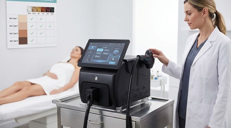 Qual è il laser per l'epilazione più efficace? Trova la corrispondenza perfetta per il tuo tipo di pelle e colore dei peli