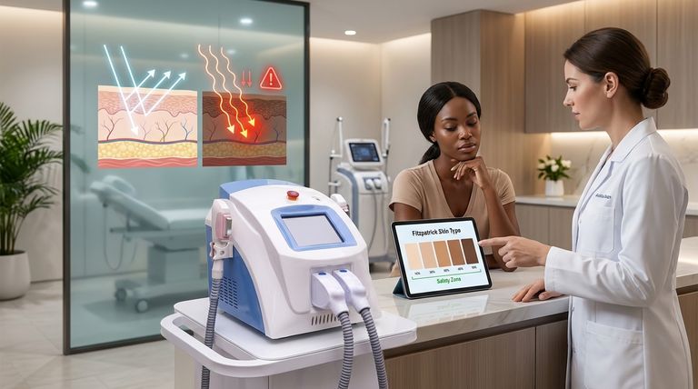 L'IPL peut-il être utilisé sur tous les types de peau ? Comprendre les risques pour les tons de peau plus foncés