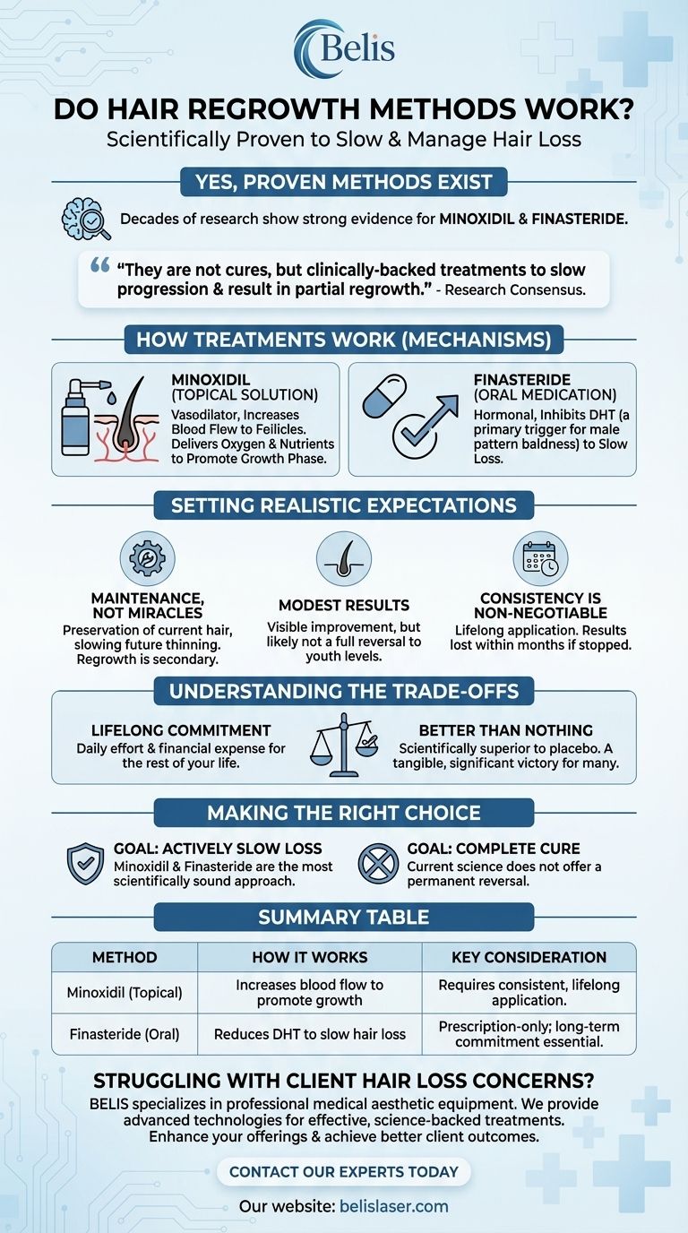 育毛方法は効果がありますか？薄毛に対する実証済みの治療法を発見する ビジュアルガイド