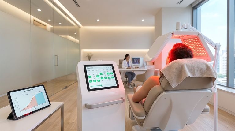 ¿Con qué frecuencia se debe realizar el tratamiento de crecimiento capilar con láser? Una guía del programa de tratamiento de dos fases